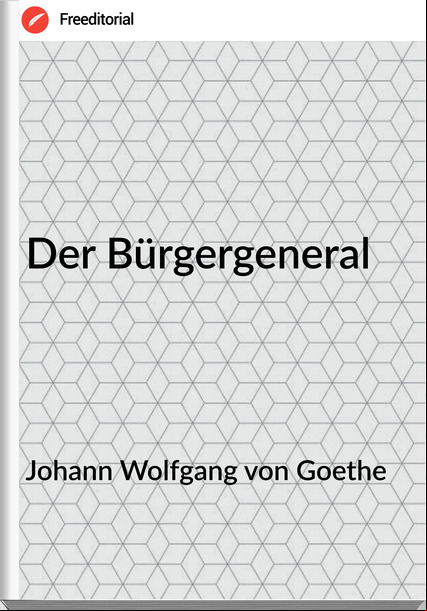 Johann Wolfgang von Goethe - Der Bürgergeneral