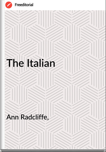 Ann Radcliffe, The Italian