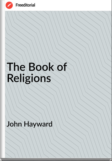 John Hayward - The Book of Religions