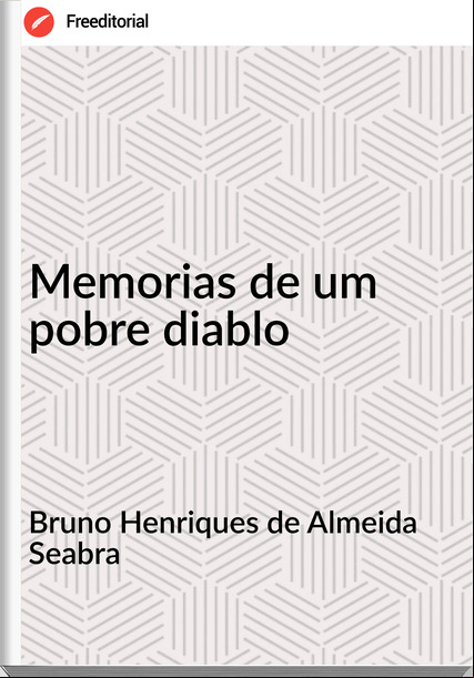 Bruno Henriques de Almeida Seabra - Memorias de um pobre diablo