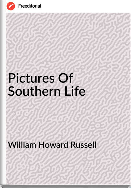 William Howard Russell - Pictures Of Southern Life