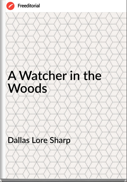 Dallas Lore Sharp A Watcher in the Woods