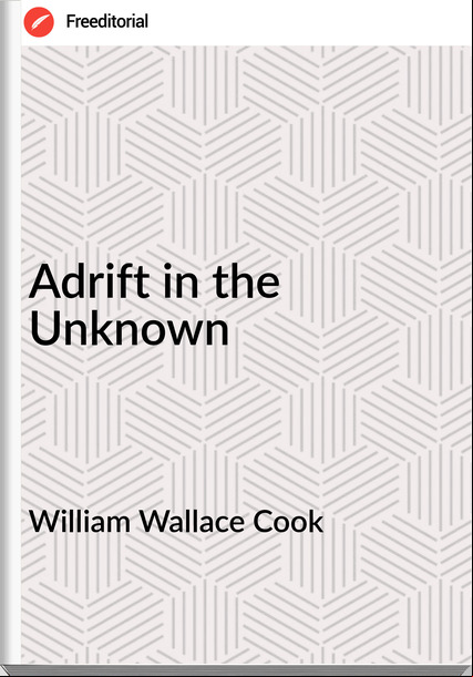 William Wallace Cook - Adrift in the Unknown