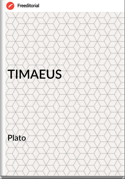 Plato TIMAEUS