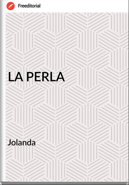 Jolanda                            - LA PERLA