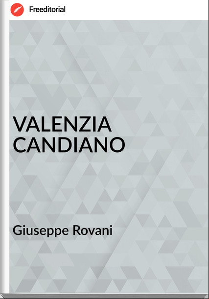 Giuseppe Rovani - VALENZIA CANDIANO