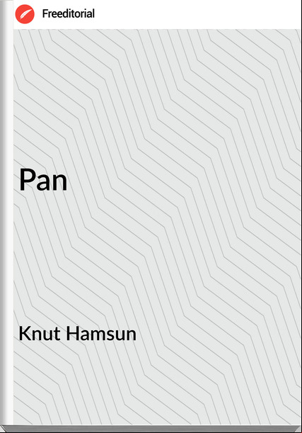 Knut Hamsun Pan