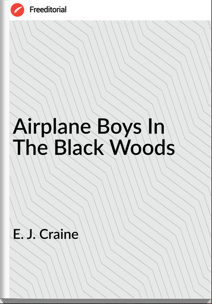 E. J. Craine - Airplane Boys In The Black Woods