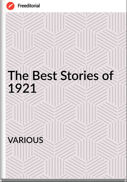               VARIOUS - The Best Stories of 1921