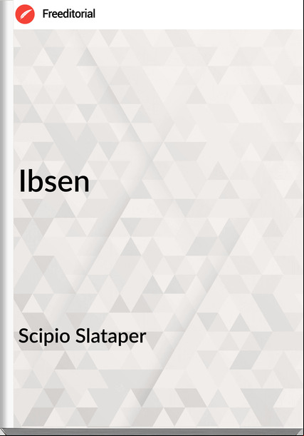 Scipio Slataper Ibsen