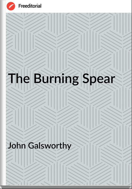 John Galsworthy - The Burning Spear