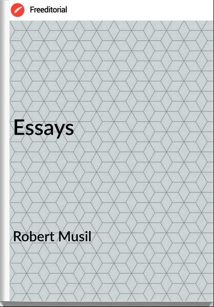 Robert Musil Essays