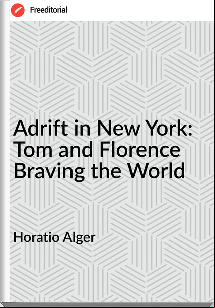 Horatio Alger - Adrift in New York: Tom and Florence Braving the World