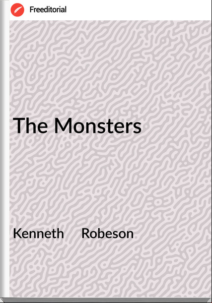 Kenneth Robeson The Monsters