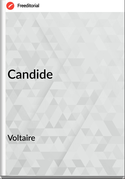Voltaire - Candide