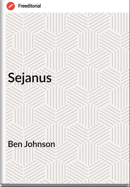 Ben Johnson - Sejanus