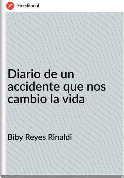 Biby Reyes Rinaldi - Diario de un accidente que nos cambio la vida