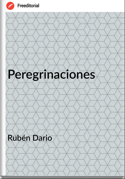 Rubén Dario Peregrinaciones